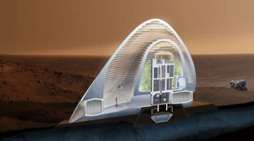 Cum arată casa de pe Marte premiată de NASA