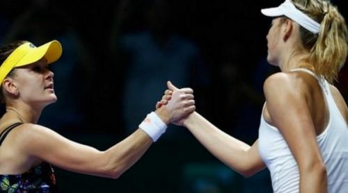 Maria Șarapova și Agnieszka Radwanska, în semifinalele Turneului Campioanelor