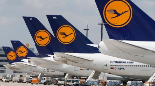Greva Lufthansa continuă şi marţi