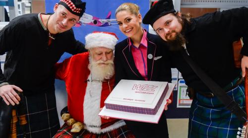 Wizz Air a lansat ruta București-Glasgow
