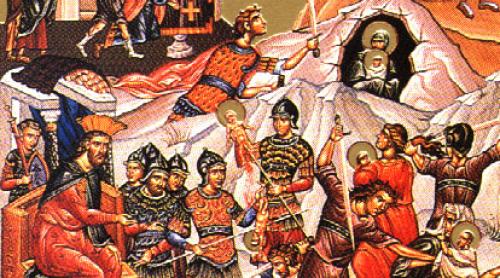 Calendar ortodox 29 decembrie: Sfinţii paisprezece mii de prunci ucişi de Irod