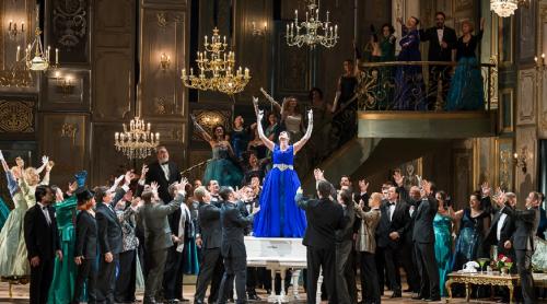 “Traviata” s-a întors din Statele Unite , pe scena Operei Naționale