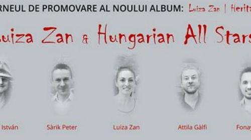 Luiza Zan își prezintă noul album la Clubul Țăranului