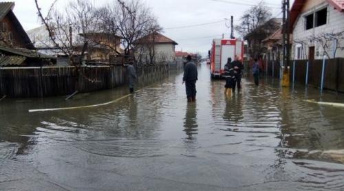 ATENŢIE! Avertizare Cod Portocaliu și Cod Galben de inundații pe Dunăre. Vizate sunt  11 județe