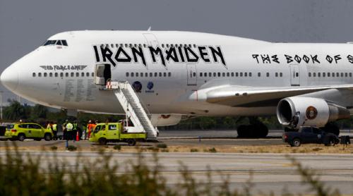 Avionul trupei Iron Maiden a fost GRAV AVARIAT în Chile