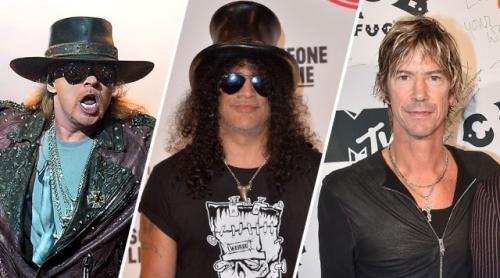 Alături de Axl, Slash & Duff, cine mai e în Guns N' Roses ?