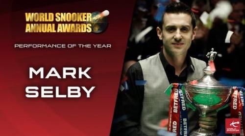 Mark Selby a mai câștigat două premii, la World Snooker Awards!