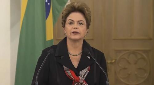 Dilma Rousseff, suspendată din funcția de președinte al Braziliei