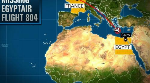 Avionul EgyptAir, enigmă în Marea Mediterană. Americanii au analizat imaginile din satelit (VIDEO)