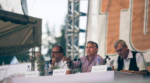 Viktor Orban este în România, la Băile Tușnad. Premierul ungar se declară inspirat de Donald Trump