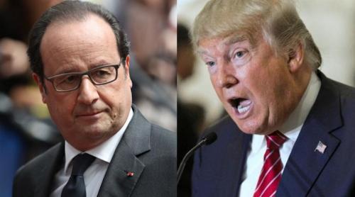 Francois Hollande: Excesele lui Trump te fac să vrei să vomiți!