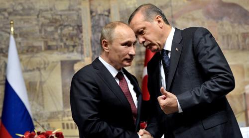DUPĂ FIERE, MIERE. Erdogan, lui Putin:”Mulțumesc că m-ai primit în perioada asta delicată”
