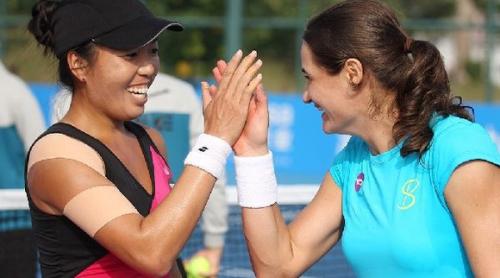 Perechea Monica Niculescu și Vania King, în optimile probei de dublu feminin la US Open 