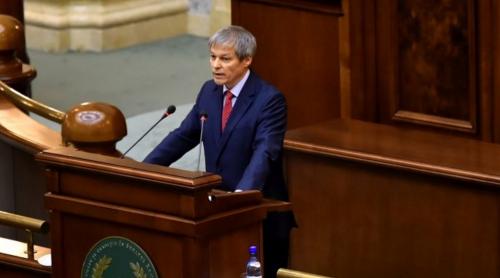 Cioloș, în Parlament. Premierul prezintă raportul despre situația economică a României - LIVE VIDEO