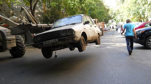 Parlamentarii au pus gând rău RABLELOR! Ce se va întâmpla cu maşinile abandonate din Bucureşti 