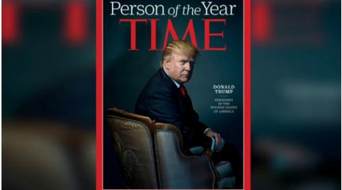 Mesajul ascuns de pe coperta revistei TIME pe care apare Trump, personalitatea anului 2016