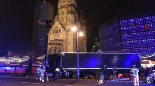 Morți și răniți, după ce un camion a intrat în Piața de Crăciun din Berlin - video
