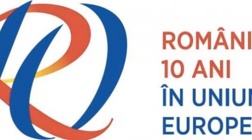 Un logo pentru 10 ani de la aderarea României la UE! Ți s-a schimbat viața în bine?