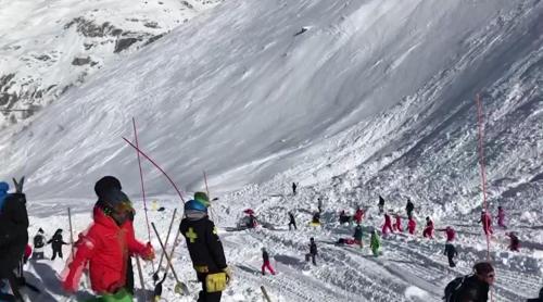 Avalanșă în Alpi. Mai mulți schiori, victime probabile pe o pârtie din Tignes