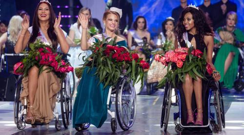 Poveşti emoţionante de la Miss World în scaun cu rotile