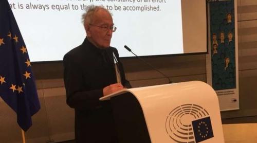 Filosoful Mihai Șora a primit la Bruxelles premiul Cetățeanul European al anului 2018