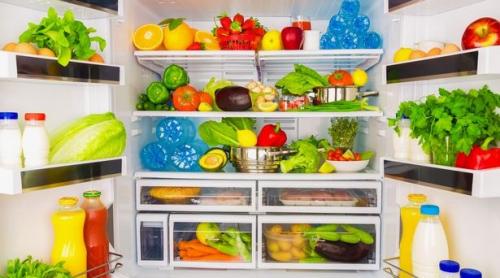 Lista alimentelor care trebuie şi care nu trebuie ţinute la frigider
