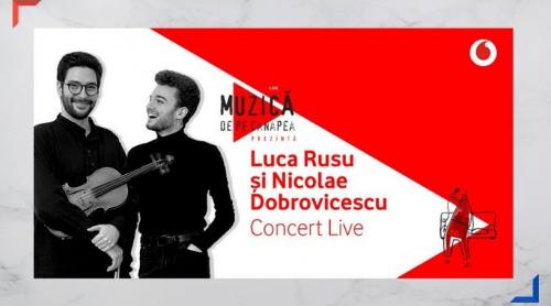 Muzică de pe canapea / Luca Rusu & Nicolae Dobrovicescu, LIVE, de la ora 20:00