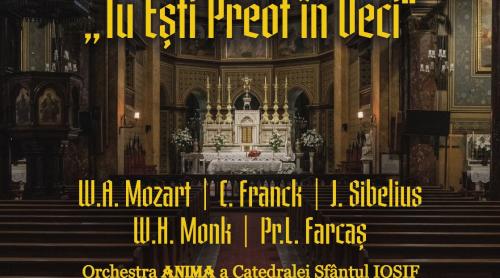 La Catedrala Sfântul Iosif, de Sfinții Petru și Pavel. Concert de muzică sacră - ”Tu ești preot în veci”