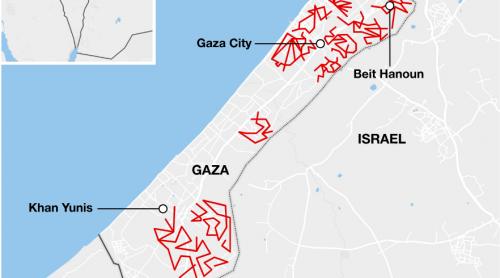 Israelul țintește labirintul de tuneluri al Hamas sub Gaza