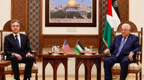 Blinken reafirmă sprijinul SUA pentru crearea unui stat palestinian