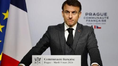 Emmanuel Macron le cere aliaților Ucrainei „să nu fie lași”