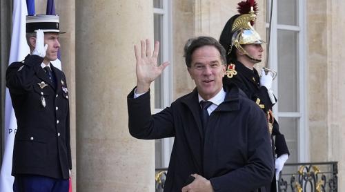 Franța îl sprijina pe olandezul Mark Rutte pentru conducerea NATO