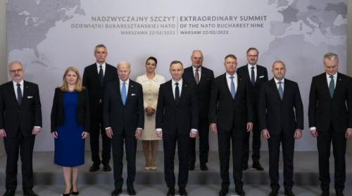 „Pentru noi, bulgari, estonieni, letoni, lituanieni, români și sloveni, apartenența la NATO a oferit o garanție de stabilitate și pace