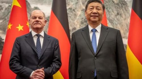 Scholz vrea să discute cu președintele chinez Xi despre o „pace justă” pentru ucraineni  