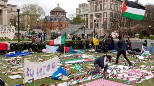 Studenții de la Universitatea Columbia vor să anuleze examenele și să fie promovați din oficiu pentru că sunt „zguduiți irevocabil” după proteste