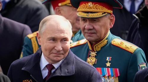 Vladimir Putin l-a demis pe ministrul Apărării Serghei Şoigu si l-a înlocuit cu Andrei Beloussov