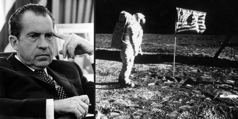 Ce discurs pregătise Nixon în cazul în care Neil Armstrong și echipajul de pe Apollo 11 ar fi murit pe Lună