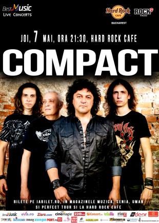 Compact canta piese de pe noul album la Hard Rock Café  