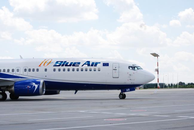 Blue Air va opera zborurile către Torino pe aeroportul principal al orașului