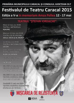 Nea Mărin şi caracalenii. Festivalul de Teatru Caracal sub lumina lui Amza Pellea Nea Mărin şi caracalenii. Festivalul de Teatru Caracal sub lumina lui Amza Pellea