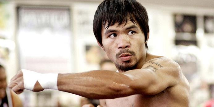 Boxerul Manny Pacquiao, operat la Las Vegas Boxerul Manny Pacquiao, operat la Las Vegas