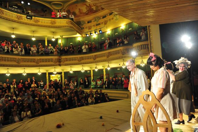 Festivalul de Teatru Caracal. Horaţiu Mălăele dă o “lecţie” caracalenilor 