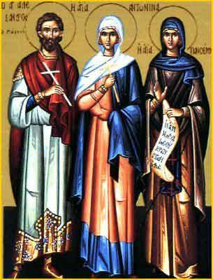 Calendar creştin ortodox – 10 iunie: Sfinţii Mucenici Alexandru şi Antonina