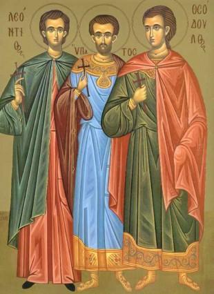 Calendar creştin ortodox – 18 iunie: Sfinţii Mucenici Leontie, Ipatie şi Teodul 