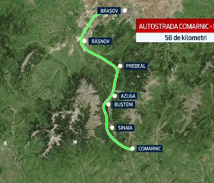 Publicitatea, bat-o vina! Cum explică CNADNR anularea autostrăzii Comarnic - Braşov