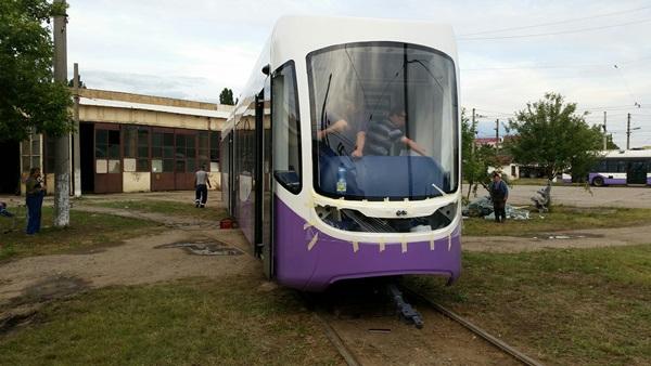 Un nou model de tramvai, made în România