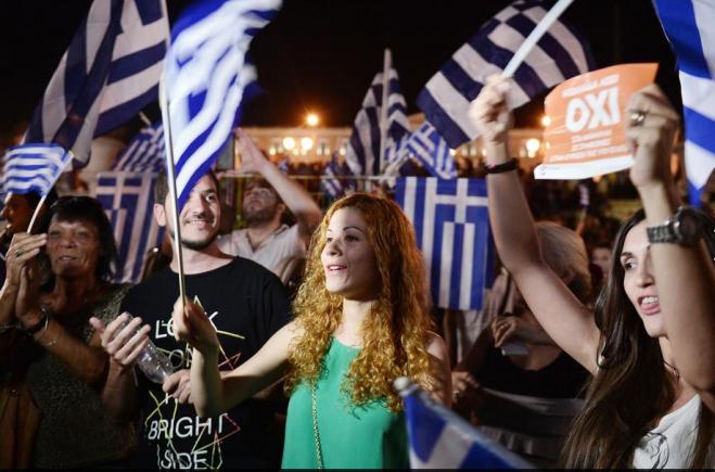UPDATE GRECIA. Peste 60% au spus NU propunerii creditorilor internaţionali. Manifestaţie de fericire la Atena (GALERIE FOTO)