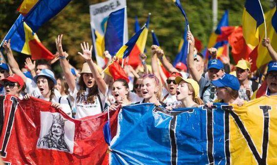 Marșul pentru unirea Basarabiei cu România ajunge, duminică, la Cotroceni - Vezi traseul