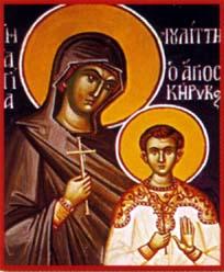 Calendar ortodox 15 iulie: Sfinţii Mucenici Chiric şi Iulita