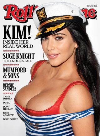 Kim Kardashian în Rolling Stone. Sinead O’Connor se oftică